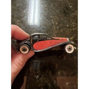 Vintage Classic 1980‎ Hot Wheels Black/Red '37 Bugatti Blackwall Hong Kong HK